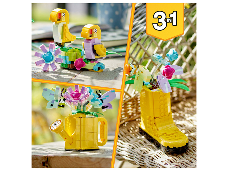 Bloemen in gieter 31149