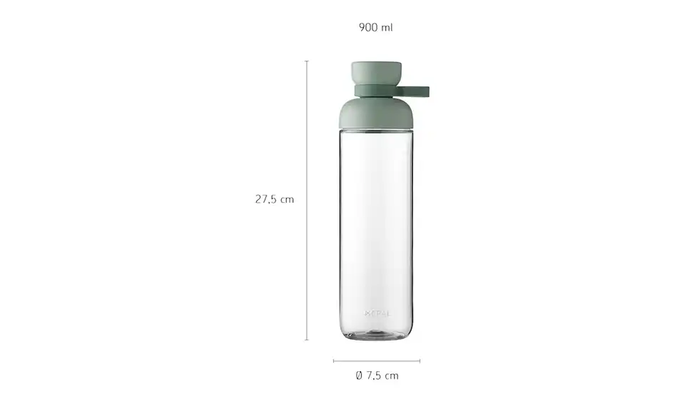 Mepal Trinkflasche VITA Schwarz 900 ml