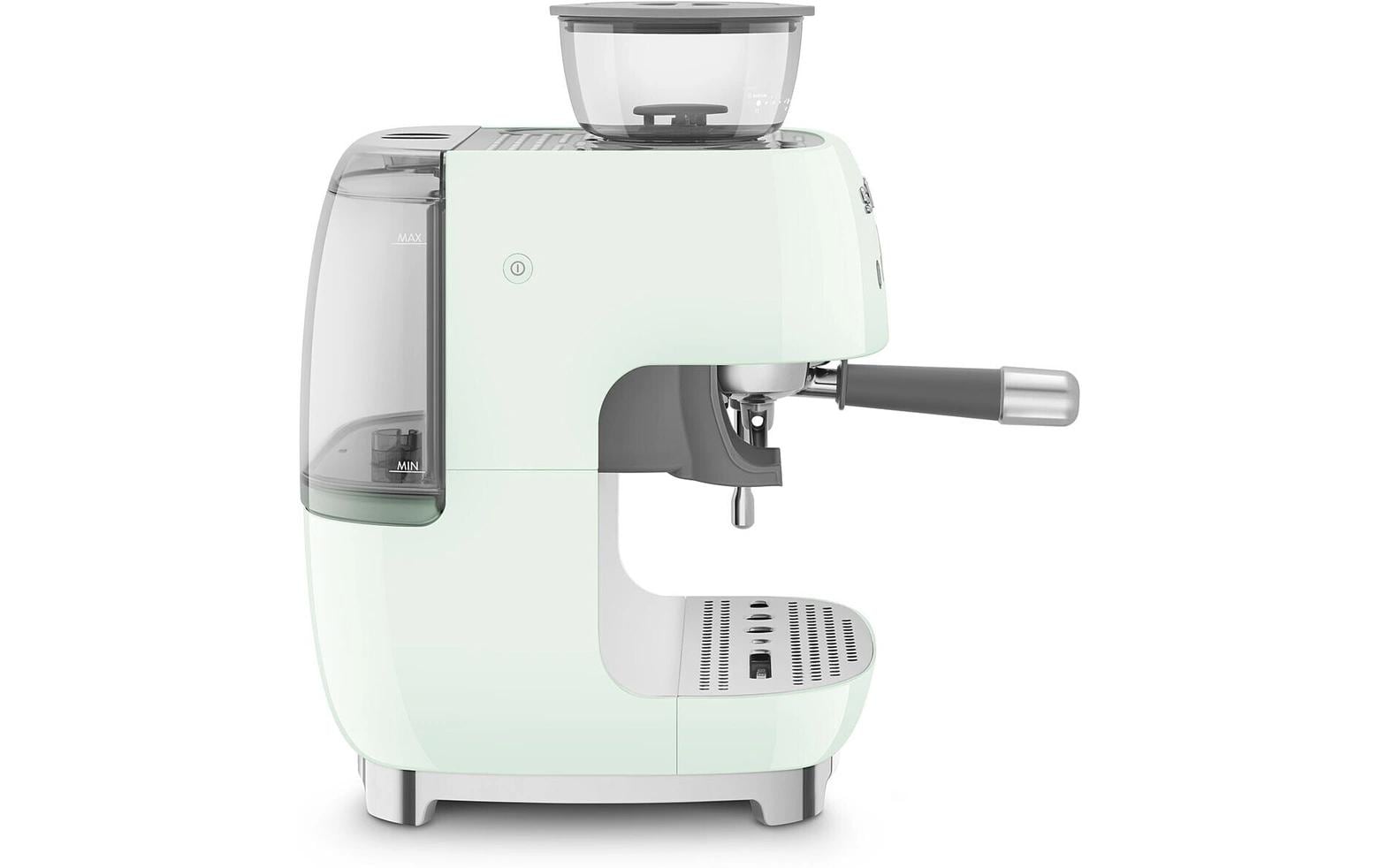 Siebträgermaschine 50's Style EGF03PGEU Grün<br>Espresso Kaffeemaschine