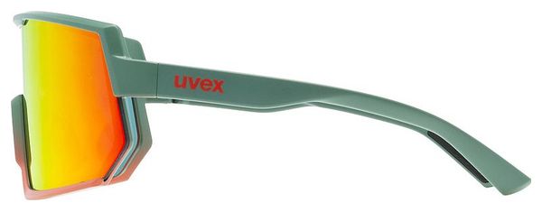 Lunettes Uvex sportstyle 235 moss grgra/mirred