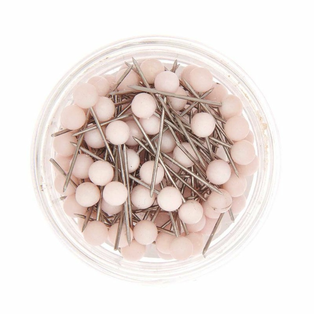 Petites épingles décoratives 1,6 cm - rose