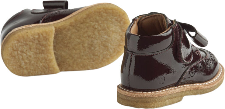 Wheat Bootie Velcro Bowy Lilla