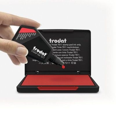 Trodat - Encre pour tampon - rouge - 28 ml