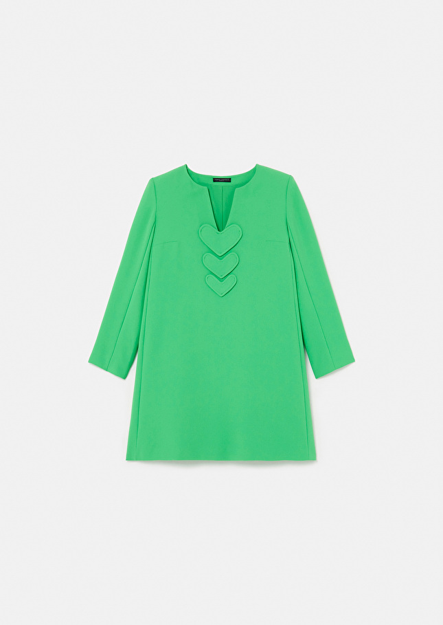 Robe Rheaverte en crêpe