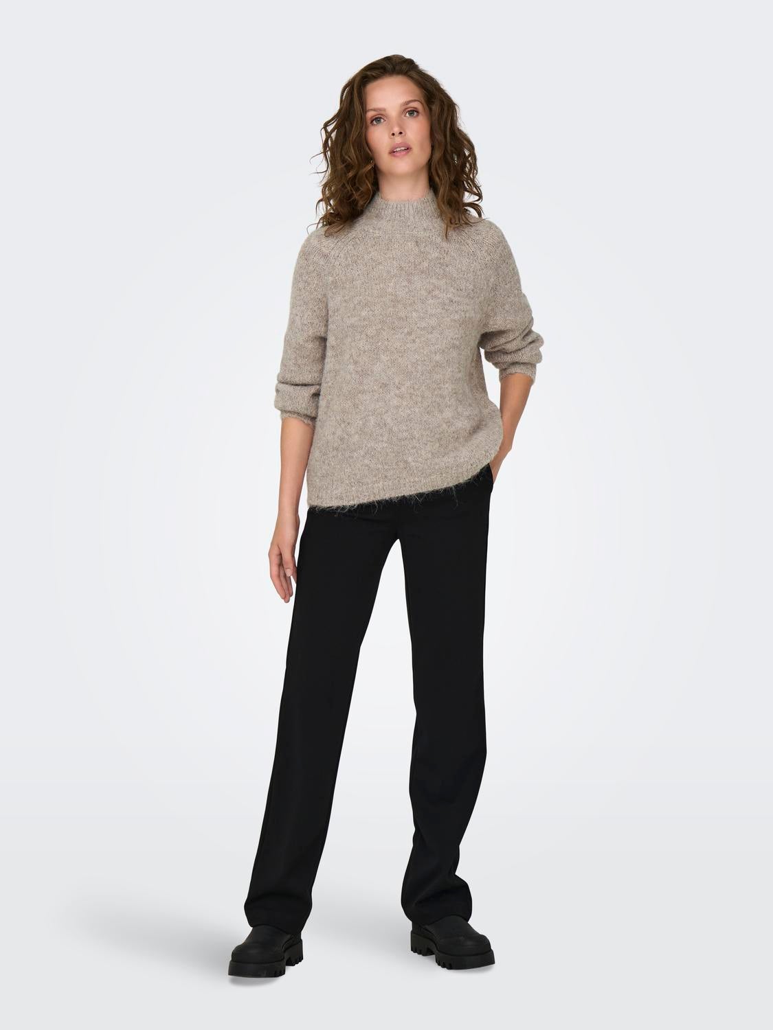 JDYZOEY Strickpullover Chateau Gray