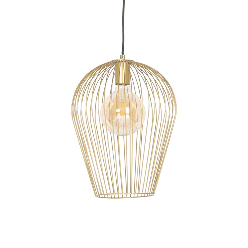 Design hanglamp goud - Wire Ario