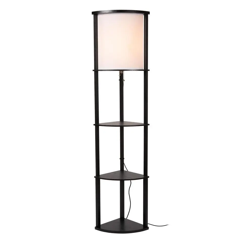Lucide MENNO Vloerlamp - Zwart