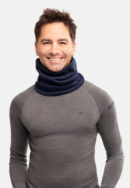 MERINOULD HALSEDISSE MED FLEECE