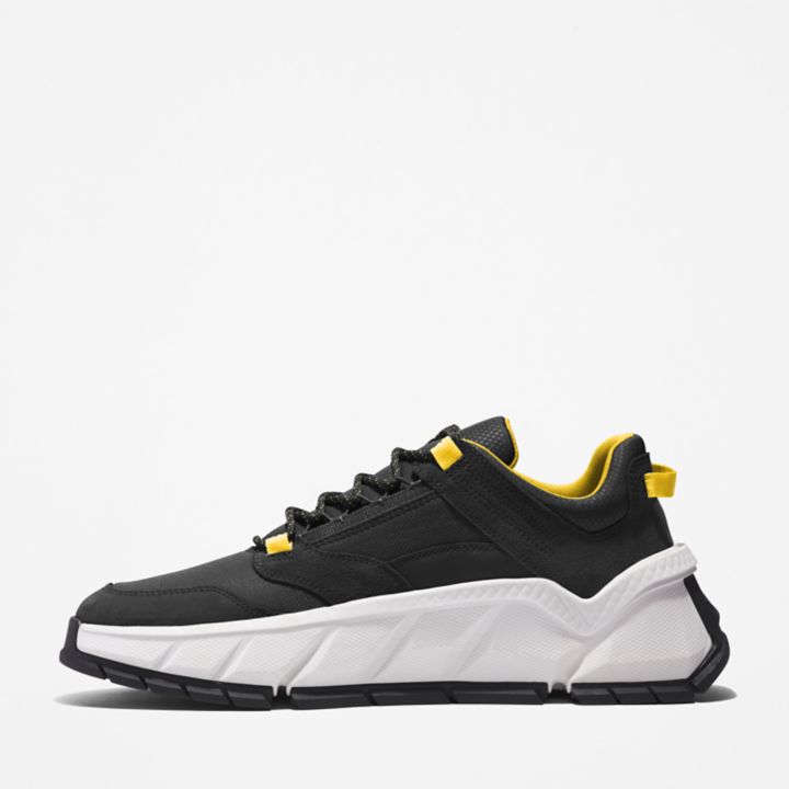 Tênis de caminhada Timberland Turbo Low para homens, na cor preta.