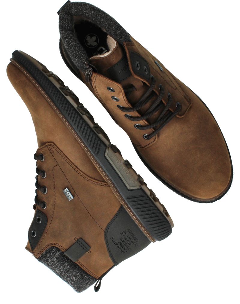 Rieker Veterboots Bruin Heren
