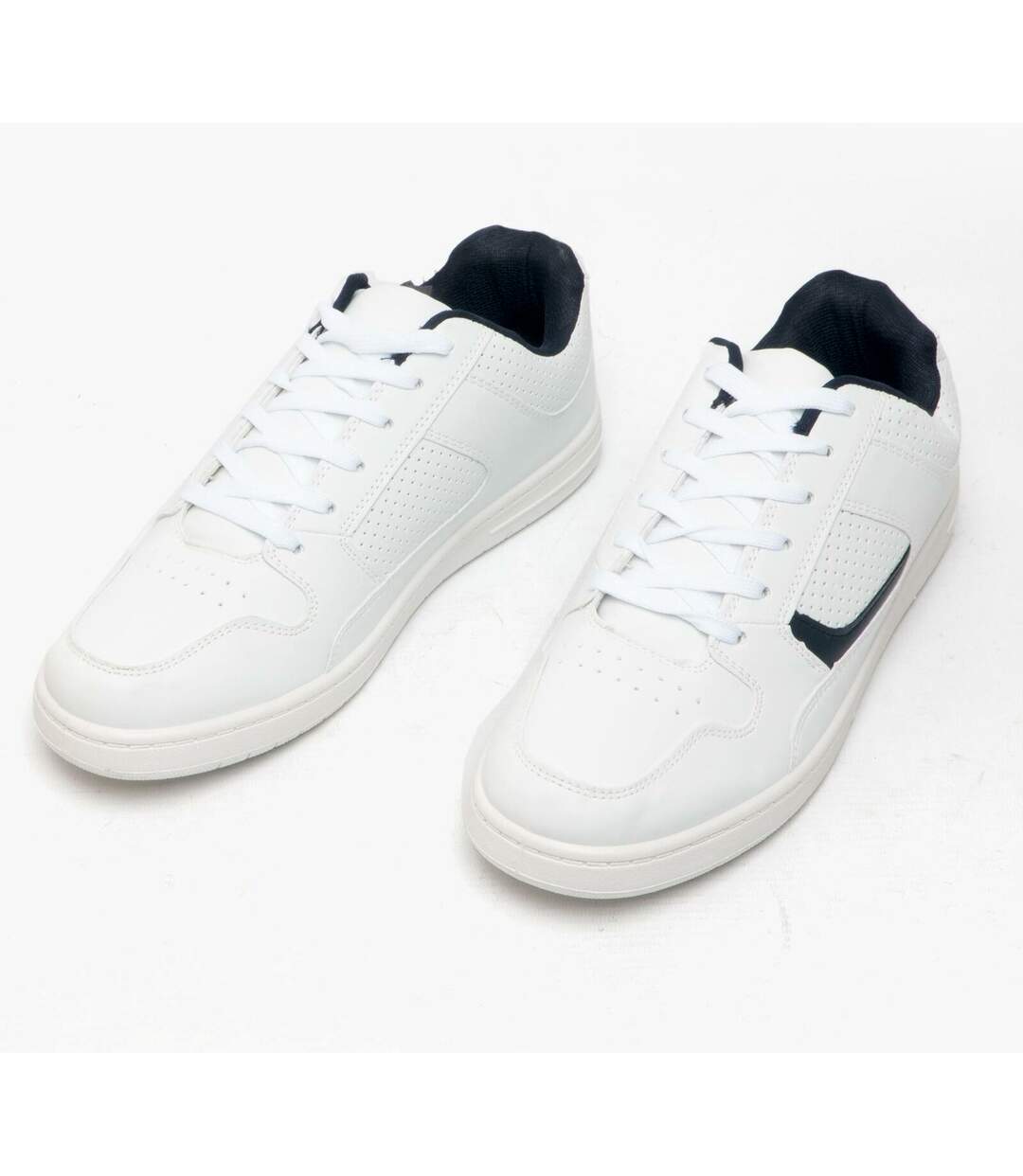 Dek Euston - Baskets - Homme (Blanc/Bleu marine) - UTDF916