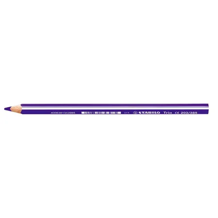 Dreikant-Buntstift - STABILO Trio dick - Einzelstift - blauviolett