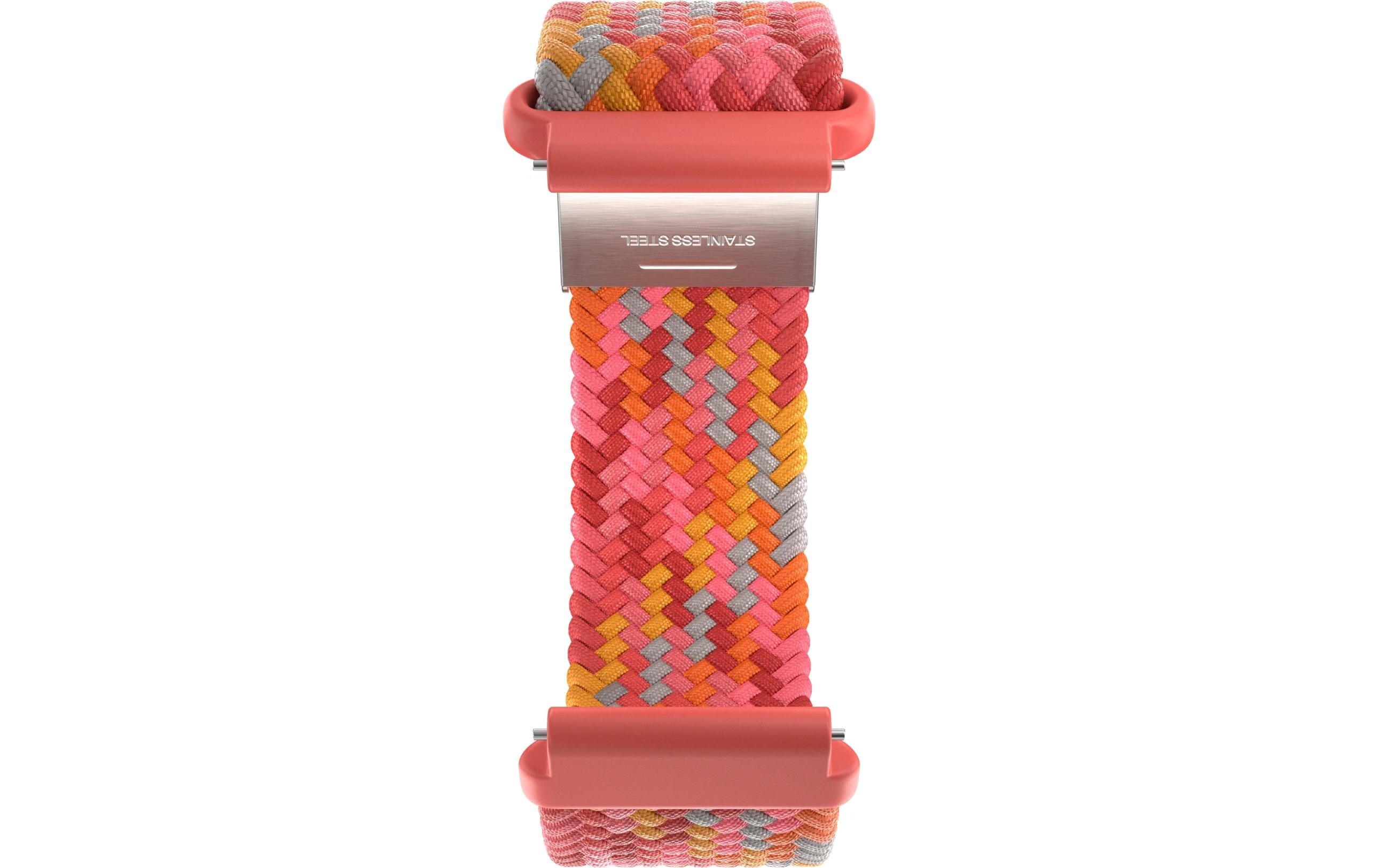 Armband Braided Yarn S-L RotErsatzband
