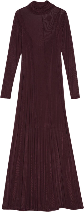 REMAIN Maxi Mesh Dress Winetasting