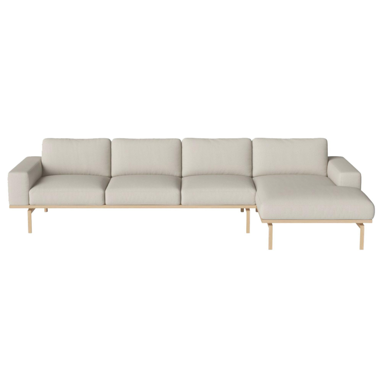 Bolia Elton bank 4-zits met chaise longue rechts beige