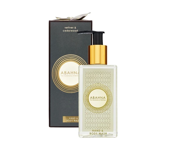 ABAHNA Vetiver & Cedarwood Hand & Body Wash