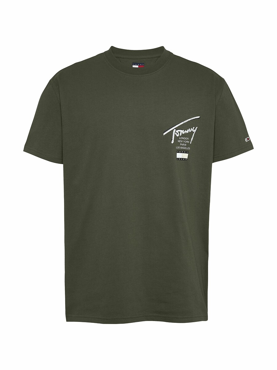 TOMMY JEANS<br>Camiseta de gola redonda exclusiva