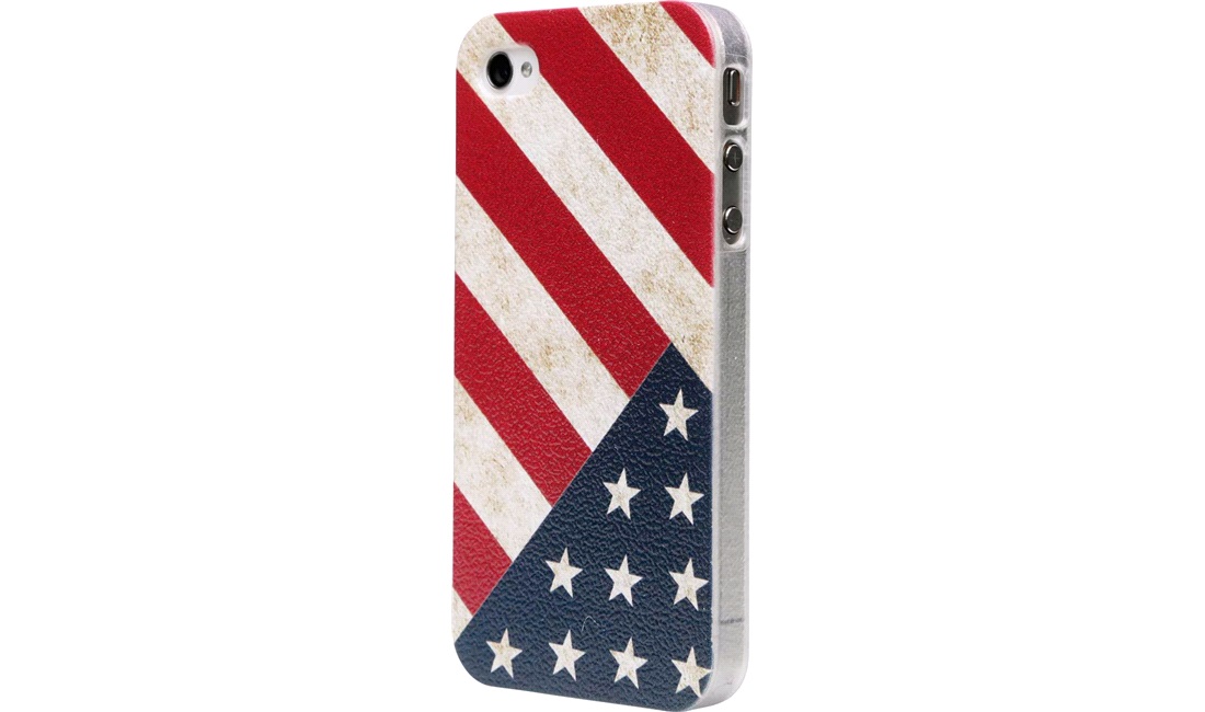 TPU cover US Flag iPhone 4/4S