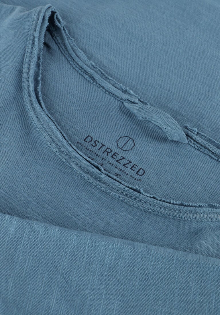 DSTREZZED blauwe dstrezzed t-shirt ds_mc. queen tee