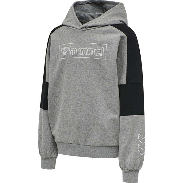 Medium Melange Boxline Hættetrøje - Hummel