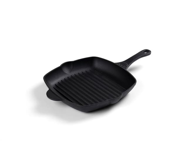 HOLM Grillpande 28 x 28 x 4,6 cm Sort
