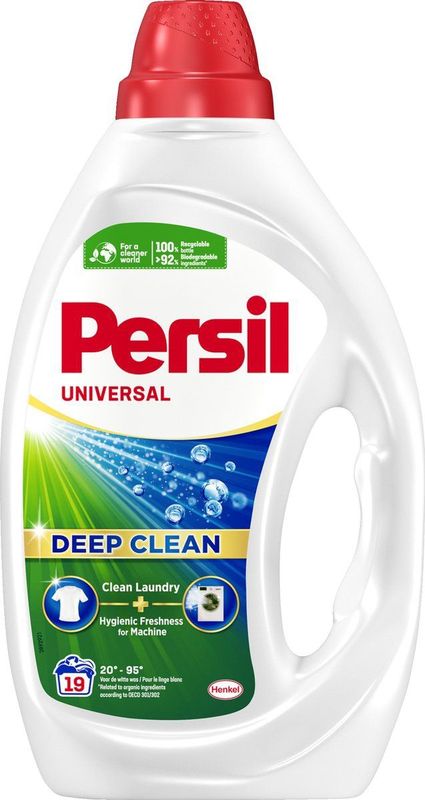 Persil Gel Universal - Vloeibaar Wasmiddel - Voordeelverpakking - 6 x 19 Wasbeurten
