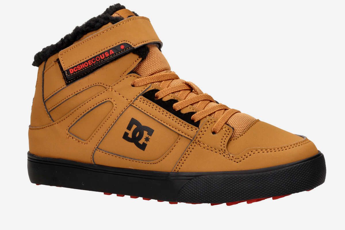 DC Pure High Top WNT EV Schuh kids (wheat black)