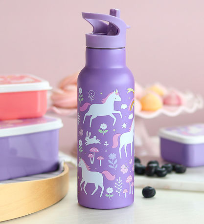 A Little Lovely Company Trinkflasche - 500 ml - Unicorn Träume