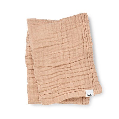 Elodie  Rynket Teppe 120x120, Blushing Pink
