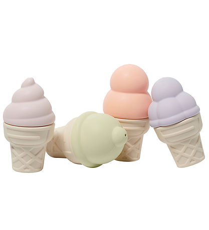 SunnyLife Badespielzeug - Silikon - 4 st. - Ice Cream Splash - A