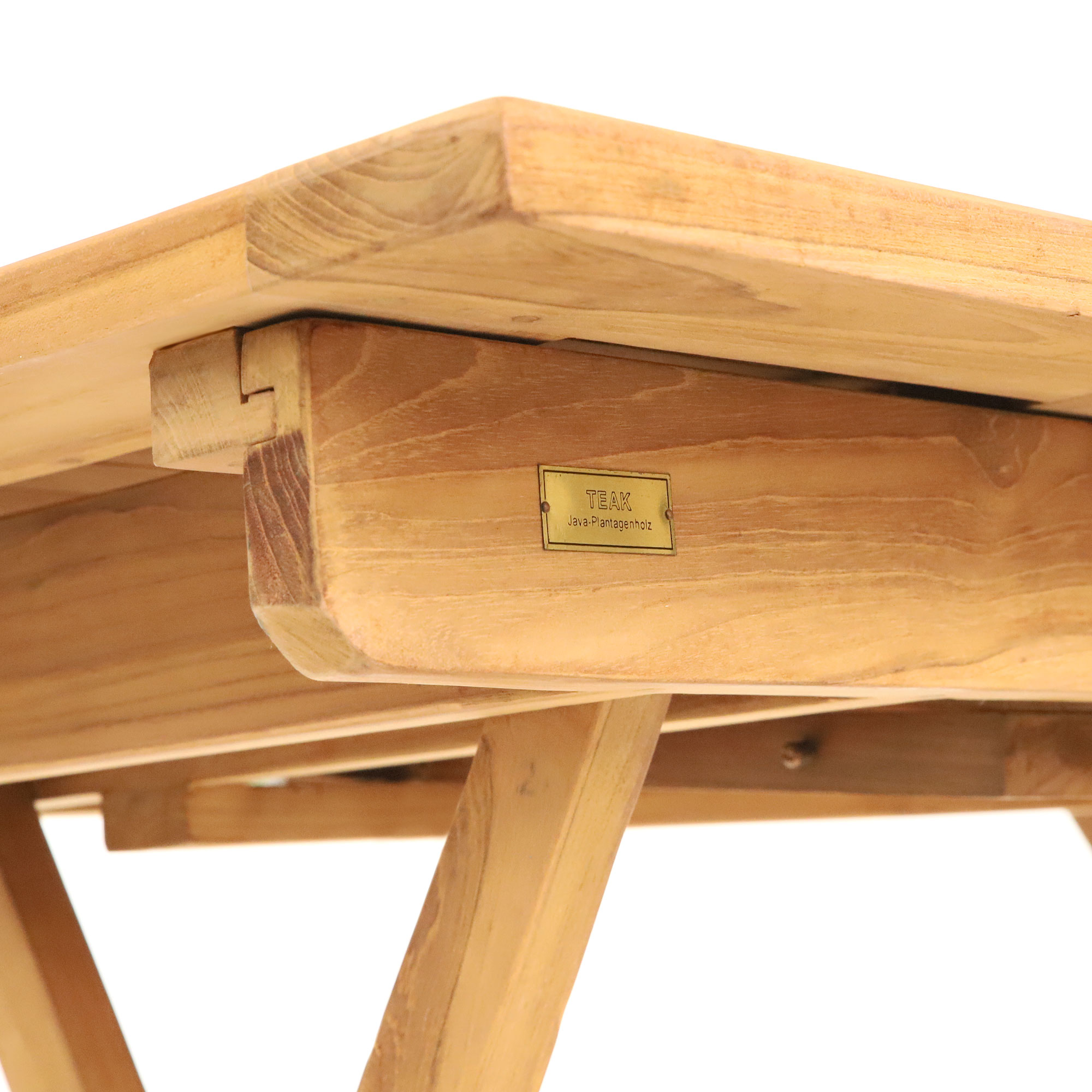 Klapp- & Auszieh-Gartentisch 'Stavanger', Teak natur, B 120 / 170 cm, L 70 cm, H 75 cm günstig bestellen