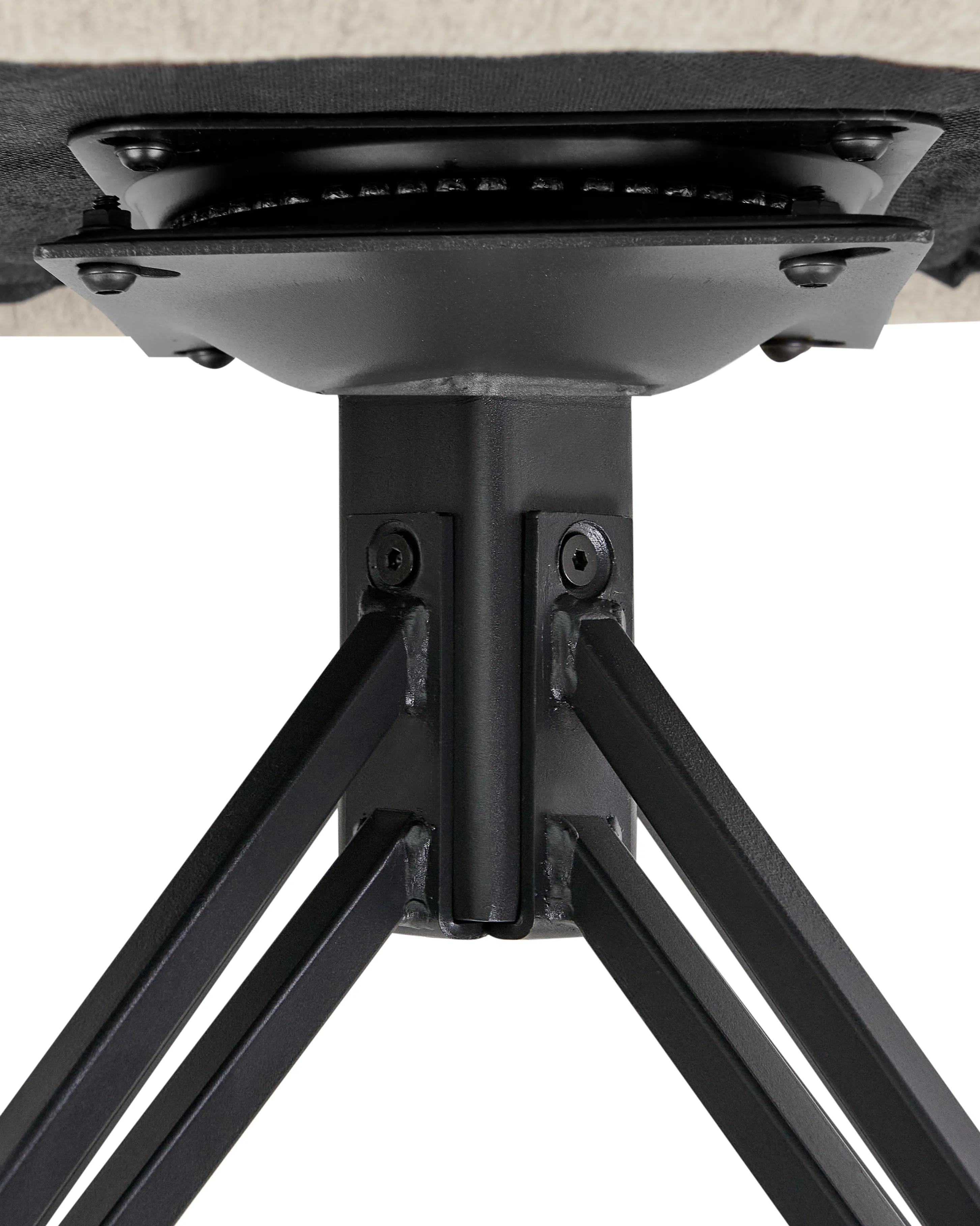 Set van 2 eetkamerstoelen draaibaar JODAR Taupe