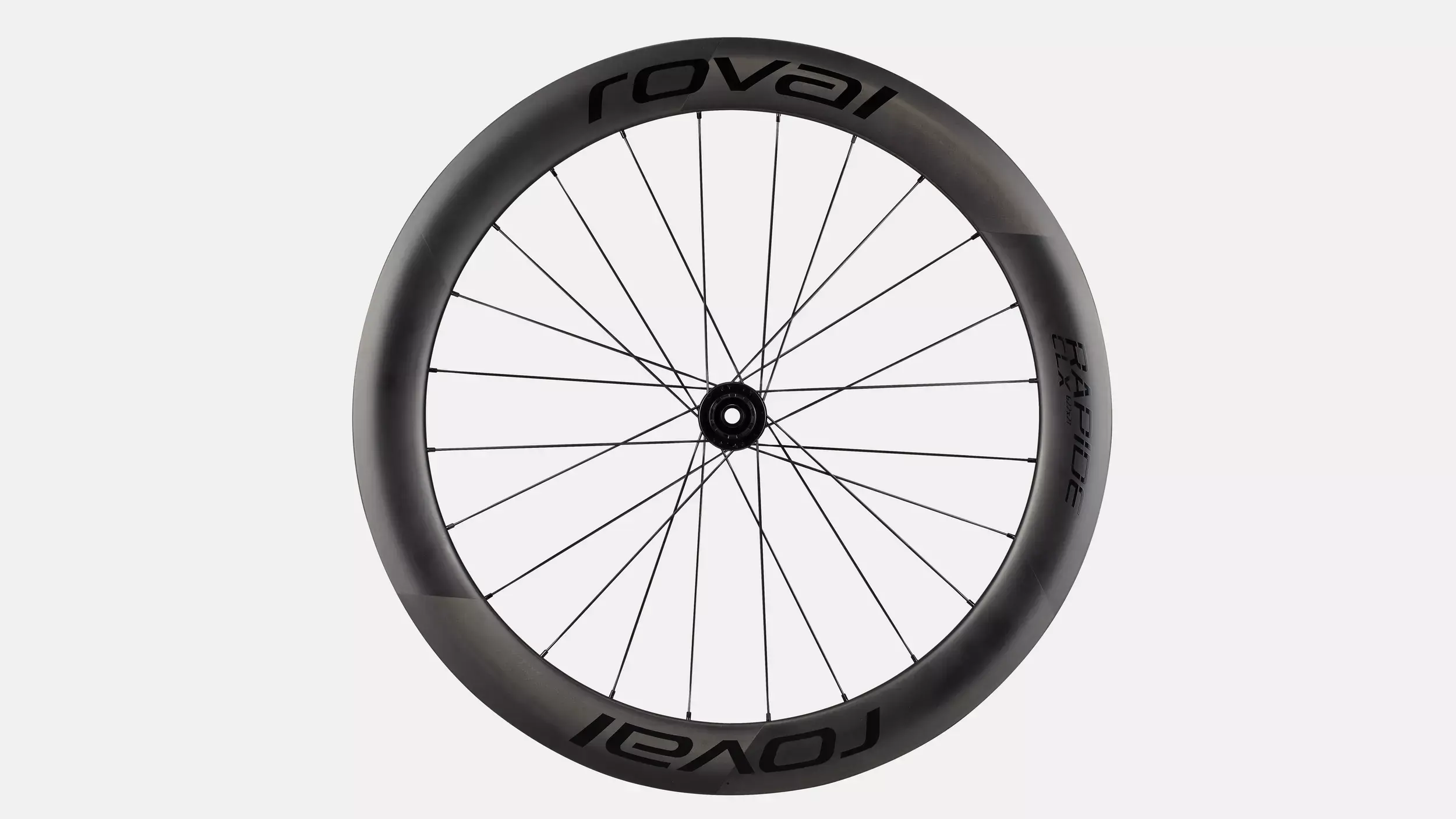 Roval Rapide CLX II Carbon Tubeless Disc Race Achterwiel Carbon/Zwart