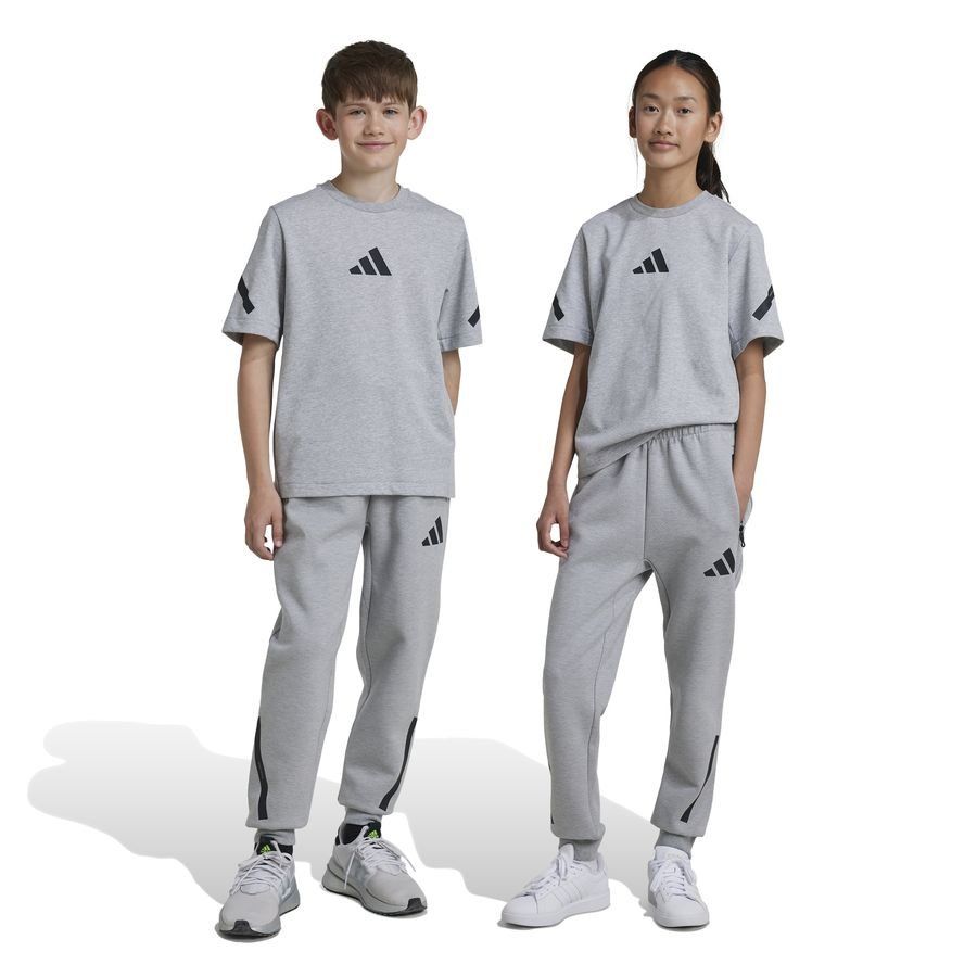 adidas Bas de Survêtement Z.N.E. Tapered - Gris/Noir Enfant