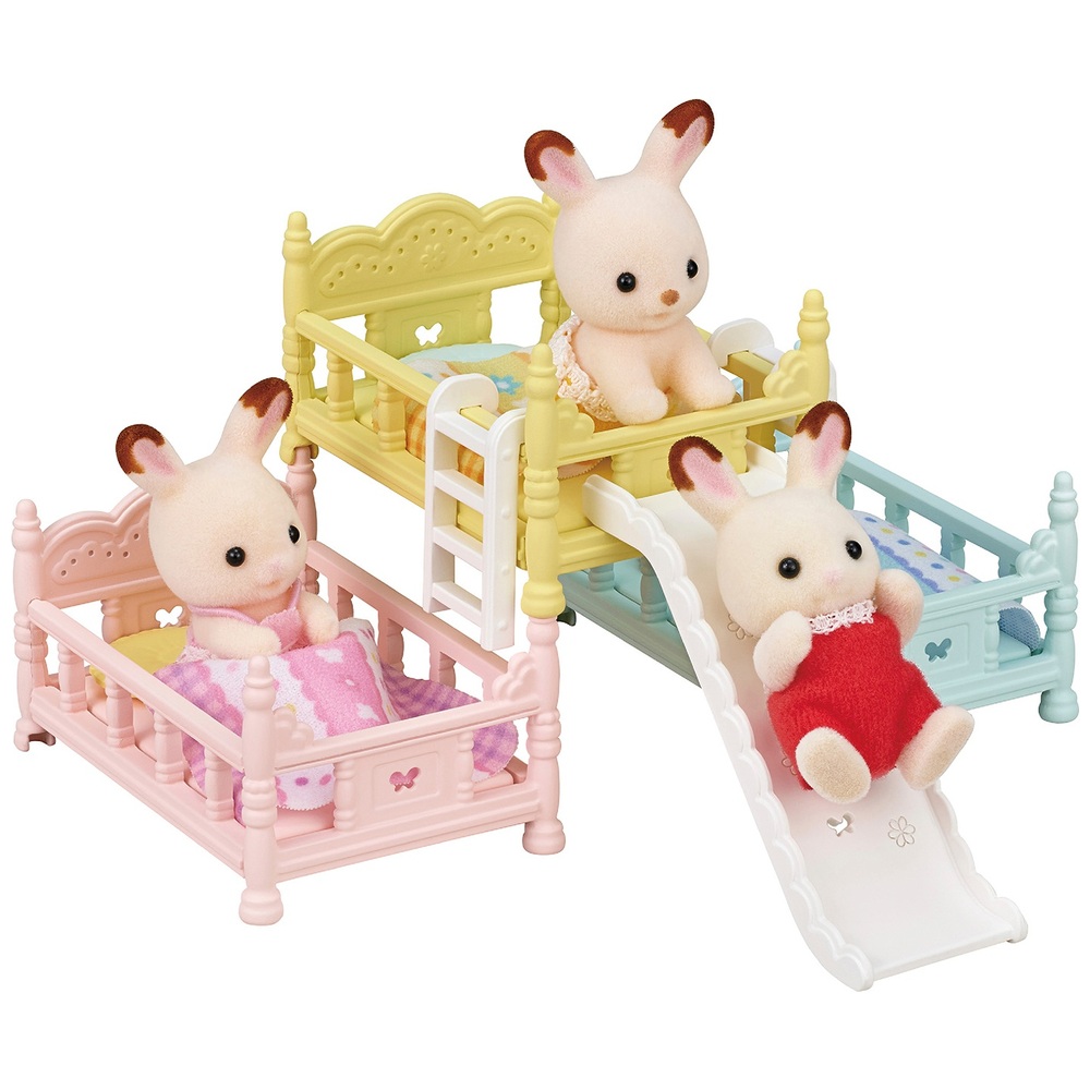 Sylvanian Families Dreifach-Etagenbett-Set
