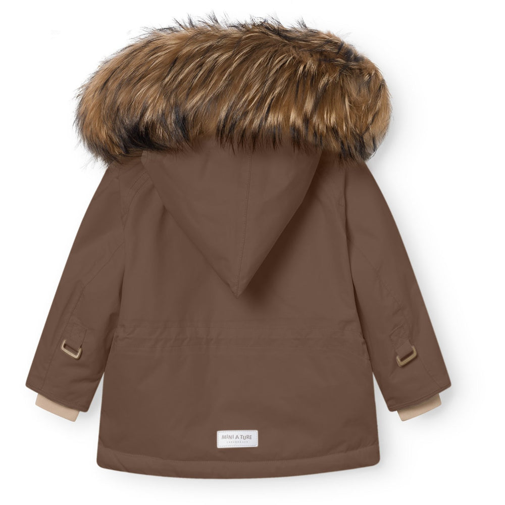 Køb Mini A ture Chestnut Brown Matwang Fleece Lined Winter Jakke Fur. GRS