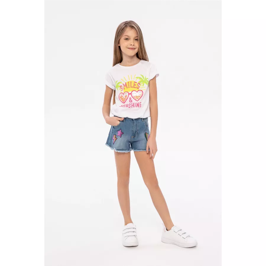 MINOTI Jeansshorts Denim-Blau