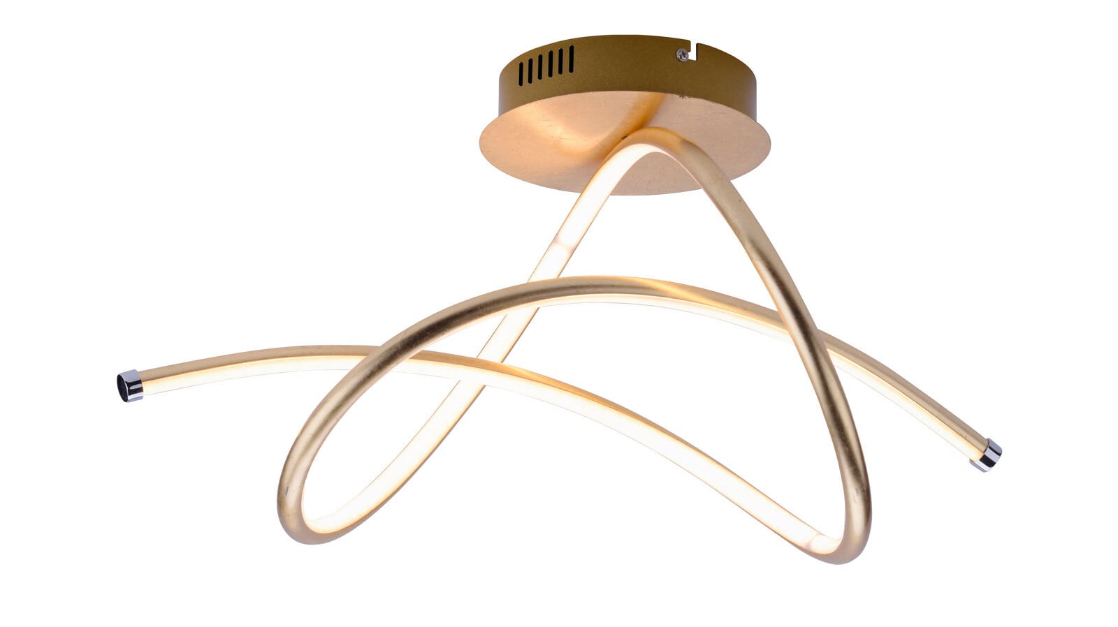 LED-Deckenleuchte Violetta 51x23x28 cm Rostfarbig