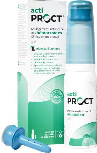 Actiproct Gel Soulagement Des Hémorroïdes Flacon 45ml