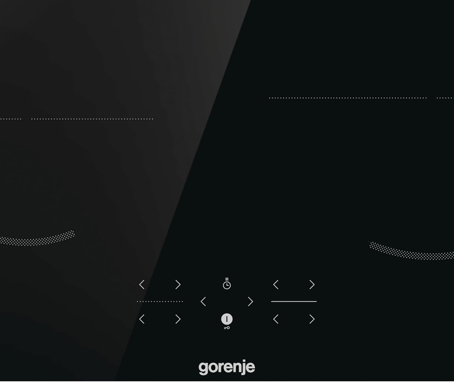 Gorenje GI621FMC Induktions-Kochfeld/Glaskeramik/BridgeZone/TouchControl/PowerBoost/Timer/ChildLock/Restwärmeanzeige/Schwarz