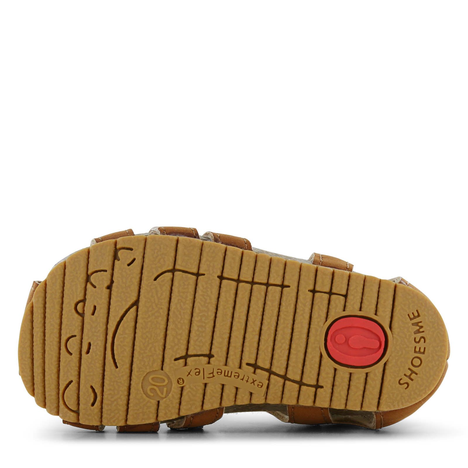 Shoesme bruine sandaal Microleer | Uni schoenen