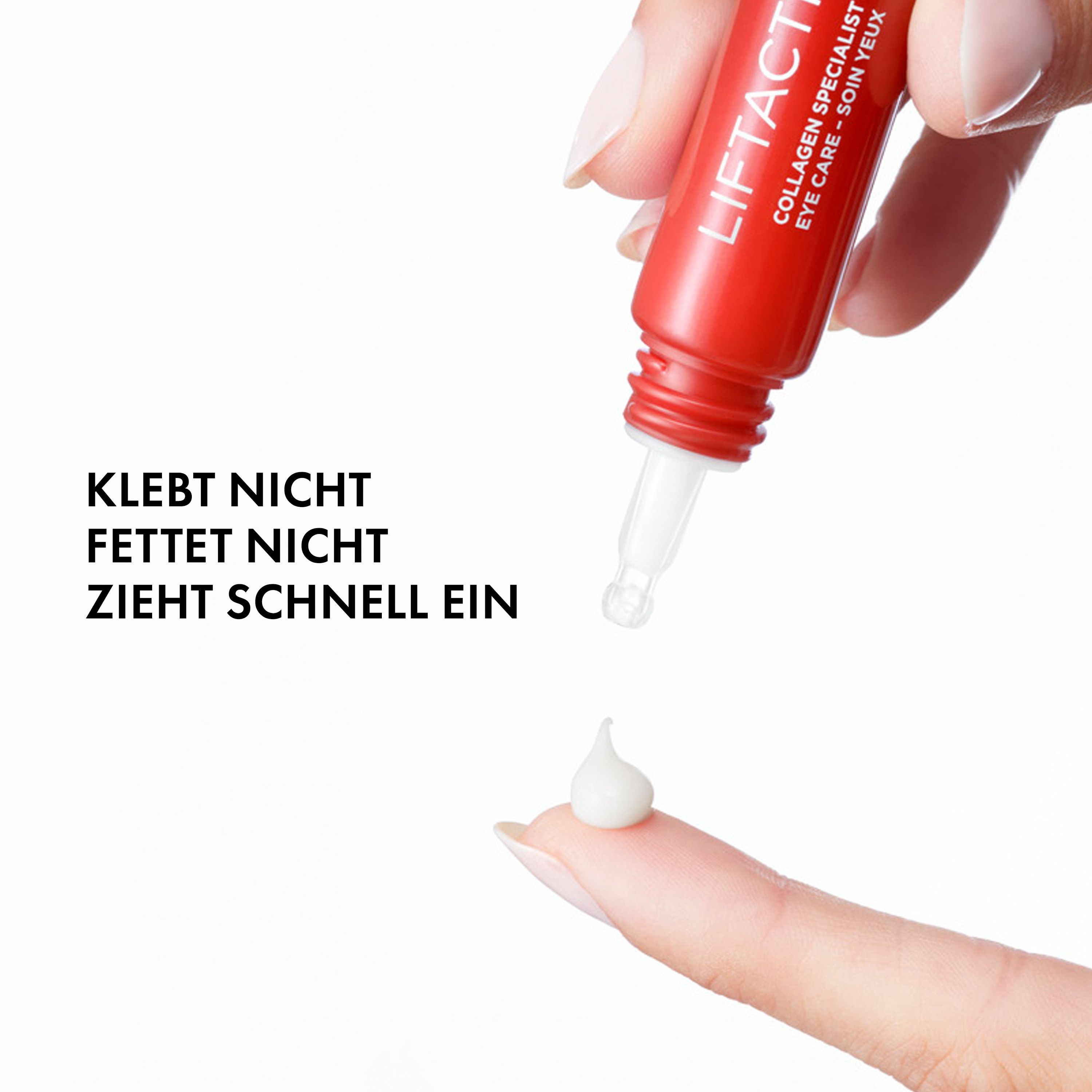 Vichy Liftactiv Collagen Specialist Augenpflege: Mildert sichtbar Krähenfüße, Tränensäcke und Augenringe.