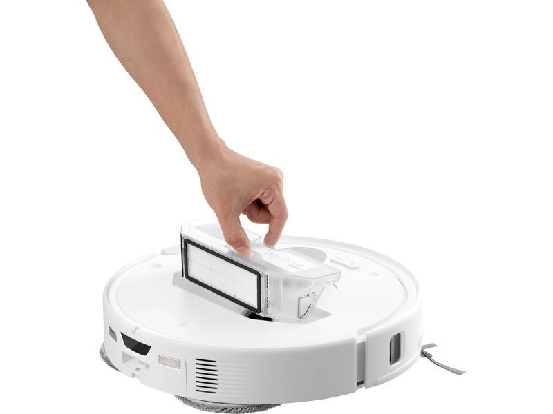 Roborock Saugroboter Qrevo Curv Weiss Roboterstaubsauger