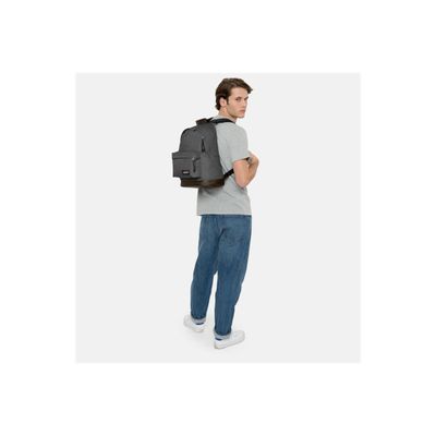 EASTPAK Wyoming - Sac à dos black denim - fond renforcé