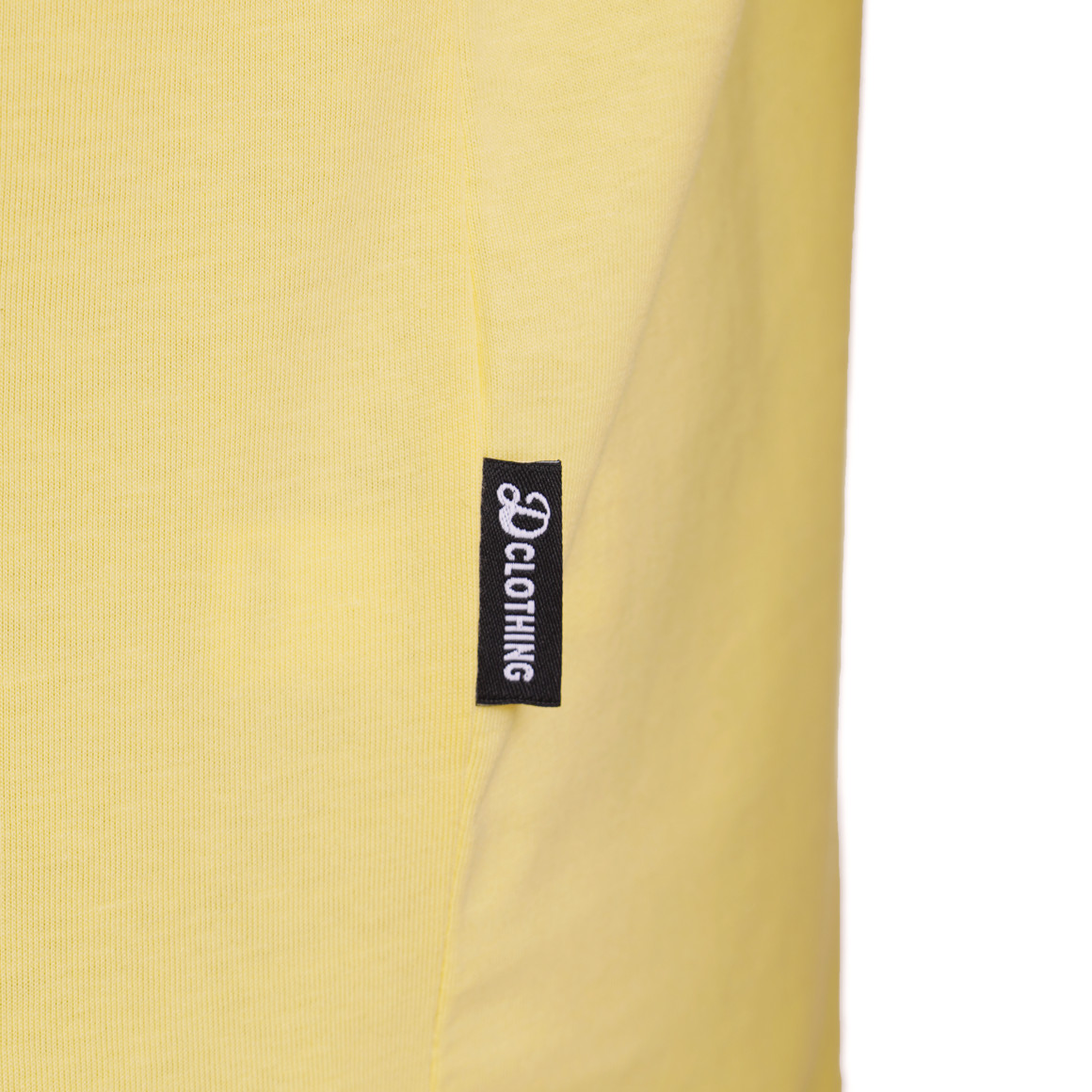 VanVaan Denim Herren T-Shirt mit Brust-Print gelb