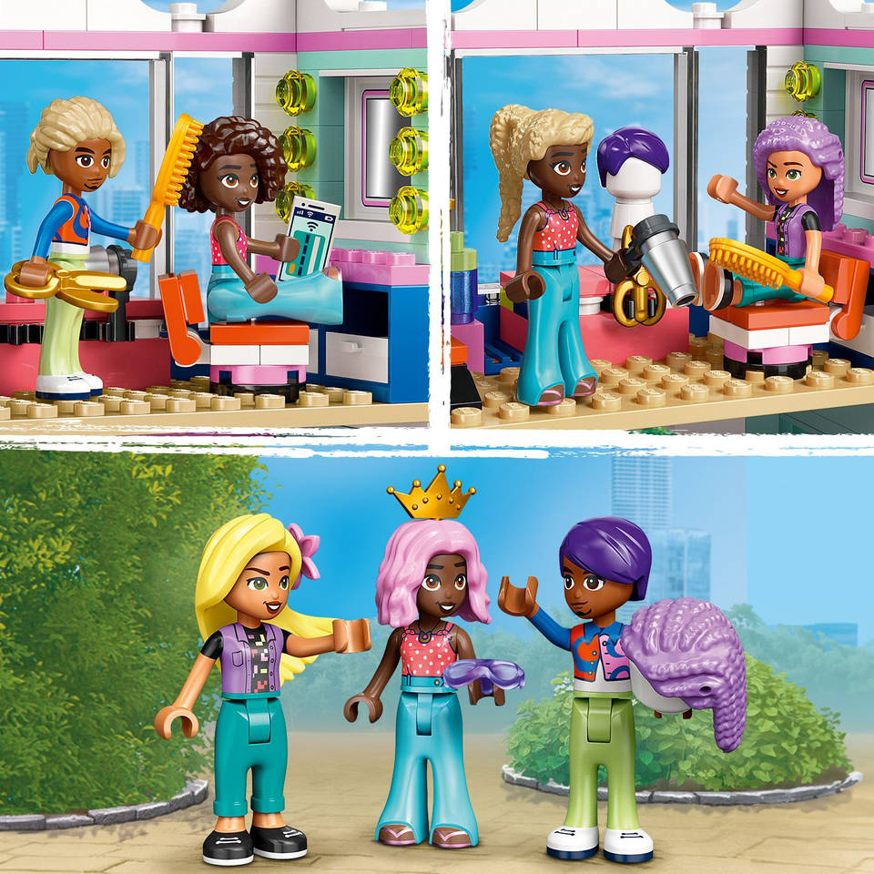 LEGO Friends kapsalon en accessoirewinkel 42662