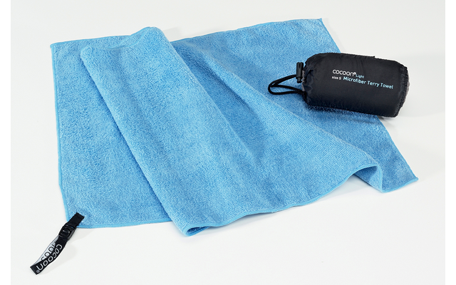 Cocoon Microfiber Handtuch Light light blue
