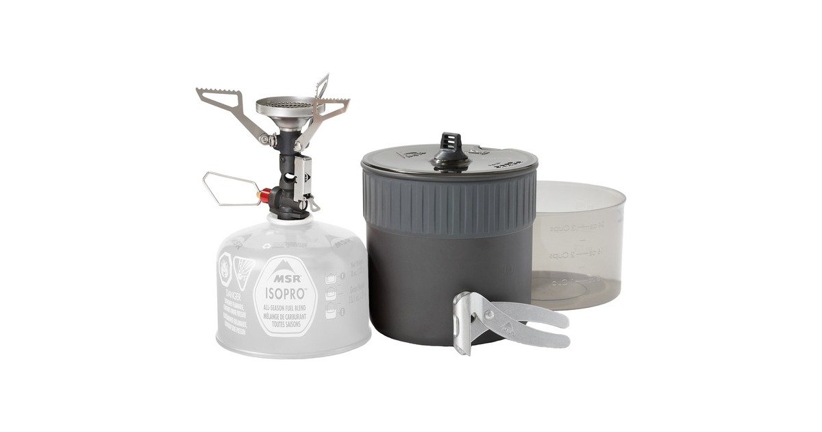 MSRPocketRocket Deluxe Stove Kit gaskooktoestel  (Grijs)