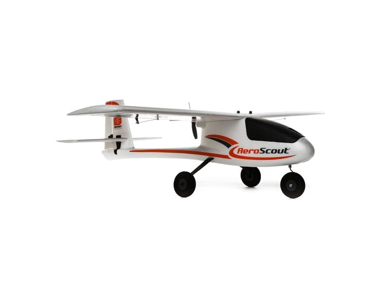 Hobbyzone Trainer Aeroscout S2 1.1 m BNF Basic Einsteiger Modellflugzeug mit Spektrum Technik