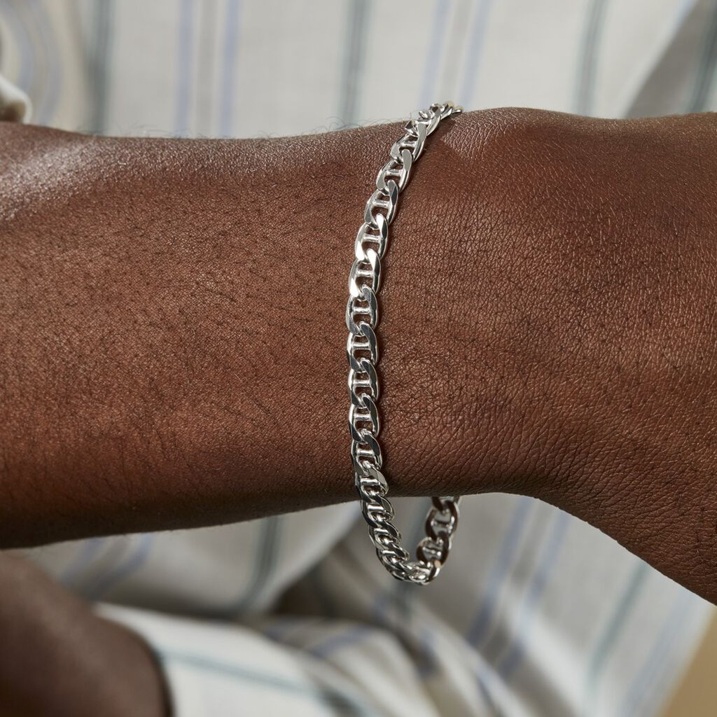 Bracelet Maille Argent Piato